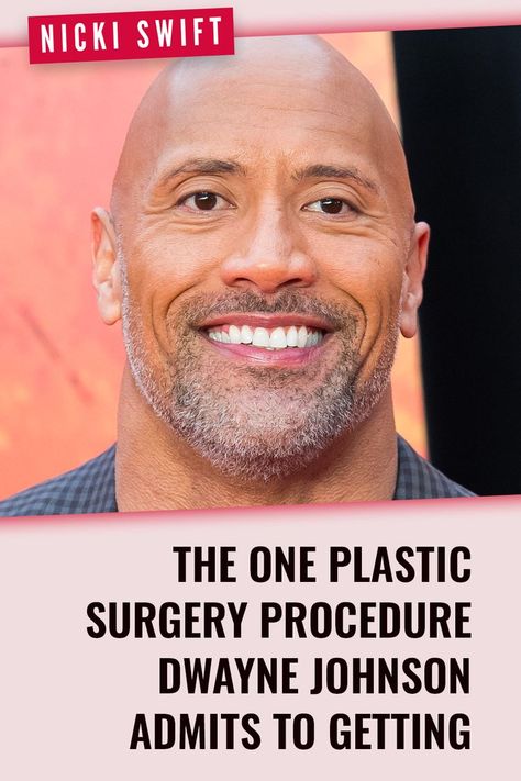 It's not uncommon for celebrities to go under the knife, but we bet you didn't have Dwayne "The Rock" Johnson on the list of people who have gotten plastic surgery. #DwayneJohnson #Actors #Movies Healthy Hair Tips, Dwayne The Rock Johnson, The Rock Johnson, Plastic Surgery Procedures, Celebrity Plastic Surgery, Under The Knife, Rock Johnson, The Rock Dwayne Johnson, Dwayne The Rock