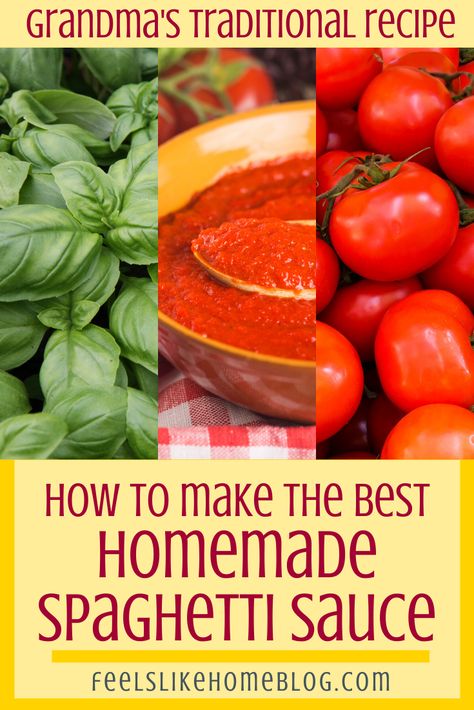 Best Homemade Spaghetti, Easy Spaghetti Sauce, Spaghetti Sauce From Scratch, Best Homemade Spaghetti Sauce, Best Spaghetti Sauce, Recipes Spaghetti, Crockpot Spaghetti, Canned Spaghetti Sauce, Fresh Tomato Recipes