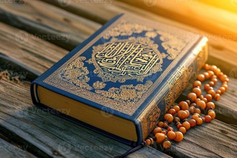 AI generated Islamic Holy Al Quran with Arabic calligraphy and tasbih beads Online Quran, Learn Quran, Wedding People, Tree Saw, The Quran, Islamic Messages, Cityscape Photos, Holy Quran, Heart With Arrow