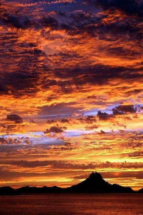 This PicNamed the best sunset in the world by National Geographic. San Carlos, Mexico. Wonderful Wow Photo, Best Sunset, Sunset Pictures, Sunset Photos, Beautiful Sky, Sky Aesthetic, Beautiful Sunset, Amazing Nature, Orange And Purple