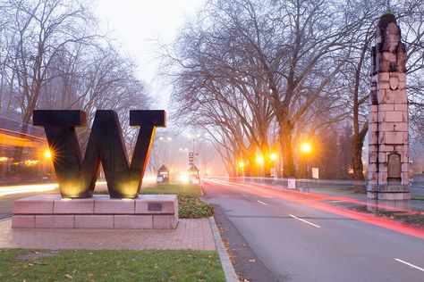 University of Washington on Behance Experiential Graphic Design, University Of Washington Huskies, Experiential Design, College Aesthetic, Private University, Dream College, State Of Oregon, Washington Huskies, Dream School