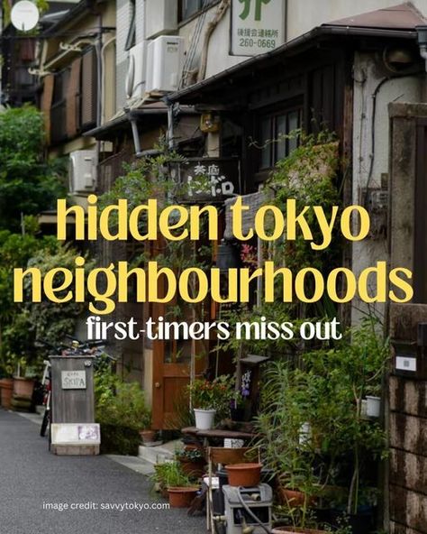 📍 Tokyo, Japan 🇯🇵 on Instagram: "“Exploring the hidden gems of Tokyo’s lesser-known neighborhoods 🌸🏙️ From charming alleyways to secret cafes, there’s so much to discover beyond the usual spots. #HiddenTokyo #TokyoGems #OffTheBeatenPath #TokyoSecrets #TokyoDiaries #ExploreTokyo #TravelJapan #TokyoAdventures #JapanHiddenGems #Wanderlust #CityExploration #TokyoLife #DiscoverJapan #UrbanExploration #LocalTokyo #TravelInspo”" Japan Hidden Gems, Tokyo Hidden Gems, Korea Holiday, Instagram Tokyo, Tokyo Neighborhoods, Travel Tokyo, Tokyo Photography, Tokyo Japan Travel, Japan Itinerary