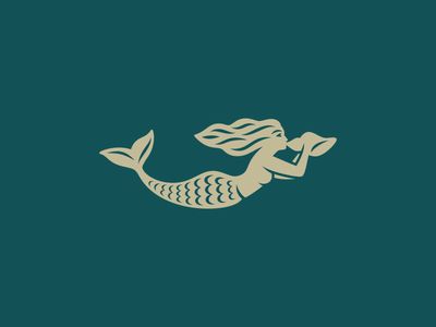 Mermaid Mermaid Illustration Art, Mermaid Illustrations, Ideal Logo, Mermaid Illustration, Mermaid Design, Geniale Tattoos, Mermaid Tattoo, Sea Design, Soyut Sanat Tabloları