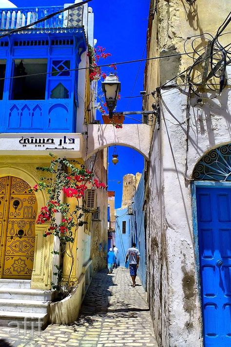 Tunisie côté mer - Médina de Sousse (photo Afif Mehri) Sousse, Africa Travel, Sidi Bou Said Tunisia, North Africa Travel, Sidi Bou Said, Big Hearts, Travel Japan, Dream Travel Destinations, Tourist Places