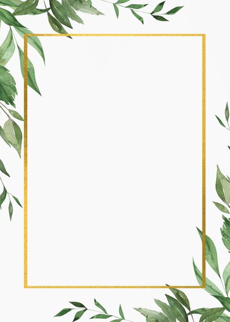 Printable Floral Border, Eucalyptus Printable Free, Eucalyptus Party Decor, Back To School Templates Free Printable, Flowers For Borders, Eucalyptus Template, Free Printable Borders, Page Borders Free, Greenery Template