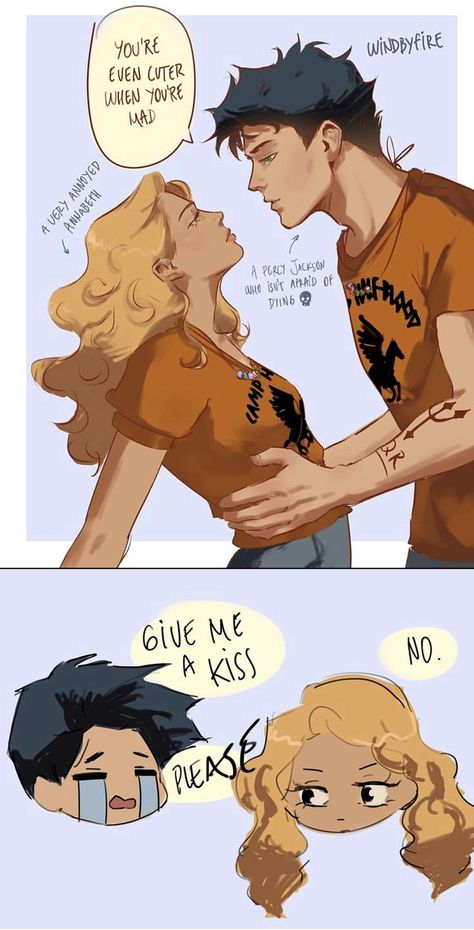 Percy Jackson Drawings, Percy Jackson Annabeth Chase, Percy Jackson Comics, Zio Rick, Percy Jackson Ships, Percy Jackson Head Canon, Percy And Annabeth, Pjo Hoo, Percy Jackson Quotes