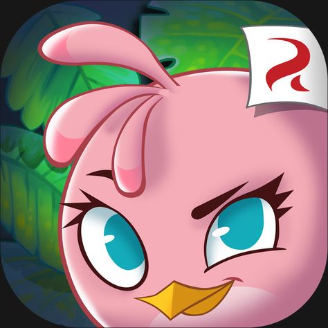 Stella Angry Birds, Stella Icon, Angry Birds Characters, Angry Birds Stella, Story Artist, Angry Bird, Pink Bird, Fun Fun, Angry Birds