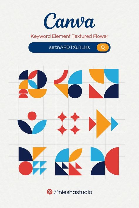 Creative Geometric Design Element - CANVA PRO elementset #canvafire #canvakeywordselements🌸 Motion Graphs, Keyword Elements Canva, Graphic Shapes Design, Desain Buklet, Canva Elements Keyword, Graphic Design Tutorials Learning, Canvas Learning, Graphic Design Elements, Learning Graphic Design