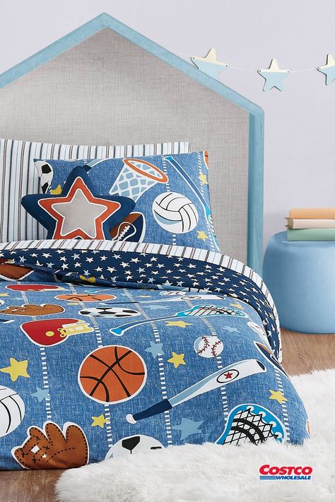 Sports Bedding Set Boys Bedding Sets, Sports Bedding, Comforter Sets Boho, Full Size Comforter, Crib Comforter, Kids Comforters, Twin Xl Mattress, King Size Comforters, Racquetball