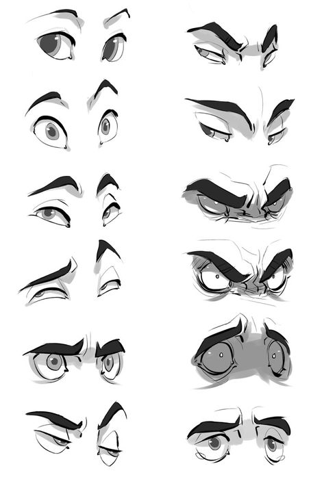 Глаза Realistic Eye Drawing, Eye Expressions, Drawing Face Expressions, Couple Drawing, 얼굴 드로잉, Drawing Eyes, 얼굴 그리기, Drawing Expressions, Different Angles