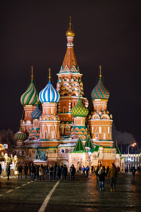 Saint Basil Cathedral, Moscow Cathedral, Saint Basil's Cathedral, Moscow Travel, St Basils Cathedral, St Basil's, Russia Flag, Russia Travel, Russian Architecture