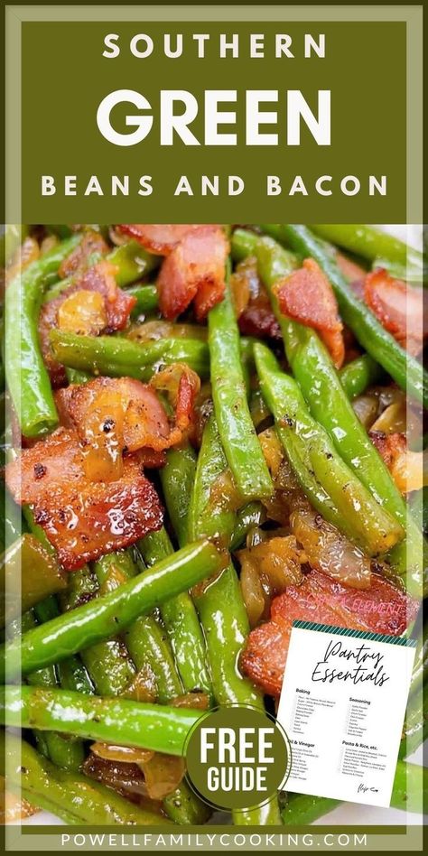 Discover the perfect Southern green beans recipe with bacon. This easy and delicious recipe brings the rich flavors of soul food to your table. Using fresh green beans and savory bacon, our step-by-step guide ensures a flavorful and satisfying dish. Ideal for family dinners or special occasions, these green beans are sure to impress.