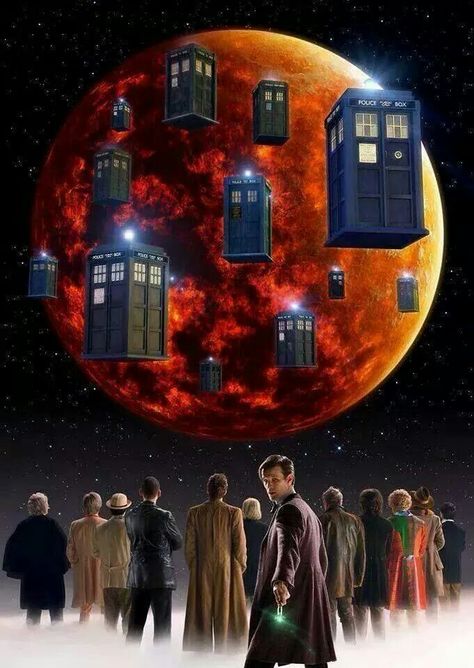 The Doctor,  The TARDIS & Gallifrey Hello Sweetie, Doctor Who Art, Torchwood, Doctor Who Wallpaper, I Am The Doctor, 11th Doctor, 12th Doctor, Desk Shelf, Wibbly Wobbly Timey Wimey Stuff