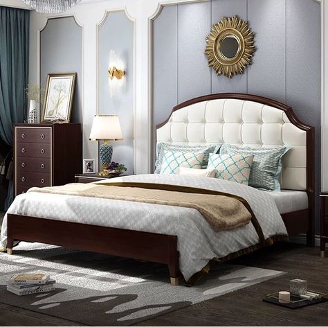 Nightstands, beds, side tables, cabinets or armchairs are some of the luxury bedroom furniture tips that you can find. Every detail matters when we are decorating our master bedroom, right? #luxuryfurniture #exclusivedesign #interiodesign #designideas #luxuryinteriordesign Lift Up Storage Bed, Mens Bedding Sets, Interior Design Showroom, Queen Upholstered Headboard, Storage Bed Frame, King Style, Bed Headboard Design, Luxury Bedroom Furniture, Brown Bed