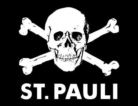 FC St. Pauli Fc St Pauli, Pirate Wedding, Shark Illustration, Ultras Football, St Pauli, Celtic Fc, T Shirt Art, Great Logos, Jolly Roger