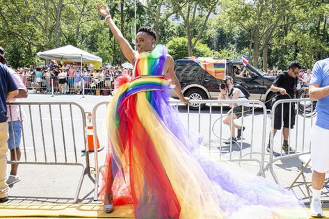 New York Pride, Billy Porter, Samira Wiley, Pride Weekend, Festival Makeup Rave, Oscar Gowns, Trending Heels, Vanessa Williams, Men In Heels