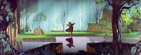 23 Photos That Prove "Sleeping Beauty" Is Disney's Most Artistic Film Sleeping Beauty Art, Sleeping Beauty 1959, Animation Disney, Beauty Background, Wallpaper Disney, Disney Background, Film Disney, Disney Princes, Disney Sleeping Beauty