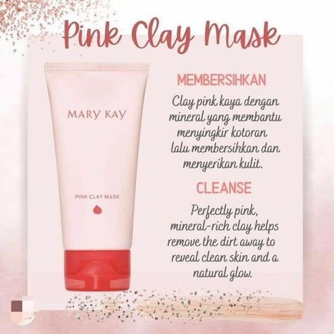 This pink clay mask is great for removing dirt deep in pores. Mary Kay Masks Products, Mary Kay Masks, Mary Kay Pink Clay Mask, Mary Kay Inspiration, Mary Kay Holiday, Pure Romance Consultant, Mary Kay Pink, Pink Clay Mask, Mary Kay Skin Care