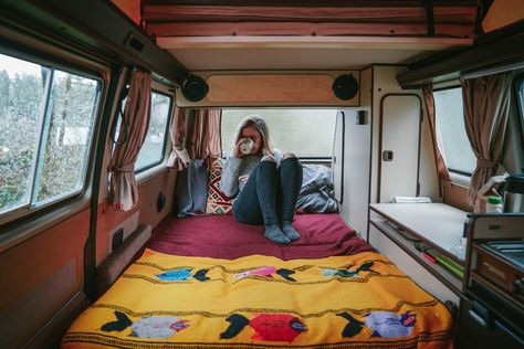 Simple Van Build, Small Van Build, Best Beds, Cheap Rv, Diy Camper Van, Volkswagen Camper Van, Tent Campers, Build A Camper Van, Volkswagen Camper