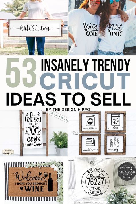 Beginners Cricut Projects, Silhouette Cameo Projects To Sell, What Can I Make With My Cricut, Profitable Cricut Projects, Things To Make With A Cricut Maker, Cricut Explore Air 2 Projects Ideas, What To Make With Cricut Maker, Cricut Joy Projects Beginner Ideas, Cricut Business Ideas Make Money