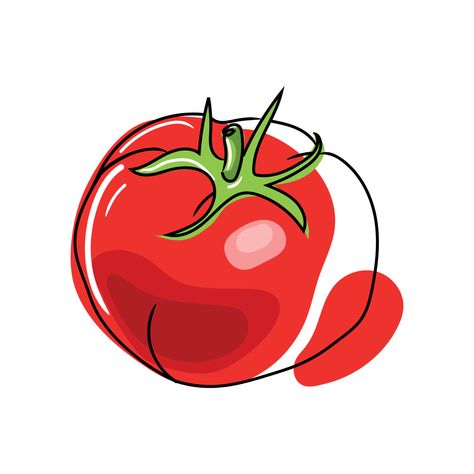 Tomato Animation, Tomato Cute Drawing, Tomato Logo, Tomato Cartoon, Tomato Illustration, Tomato Vector, Tomato Illustration Cute, Tomato Plant Illustration, Tomato Illustration Graphics