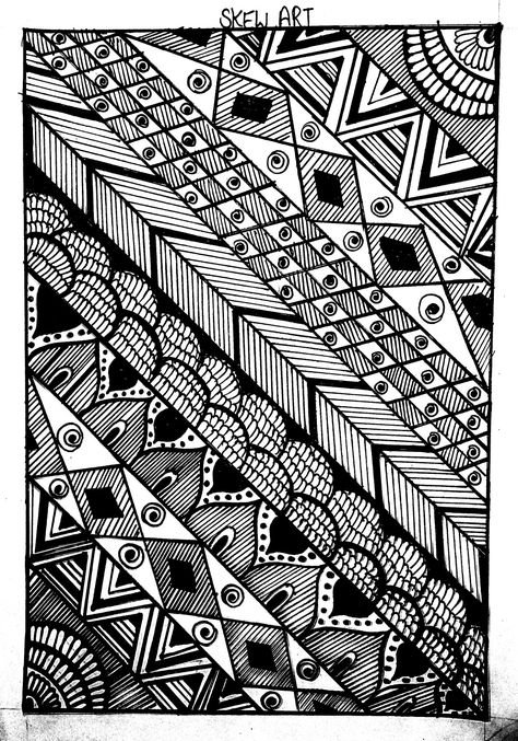 Doodle Ideas Full Page, Full Page Zentangle, Mandala Drawing Full Page, Doodle Art Full Page, Pattern Art Illustration, Full Page Drawings Ideas, Full Page Doodle Easy, Full Page Doodle Ideas, Doodle Full Page