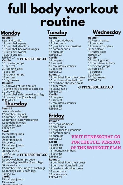 Are you looking for fat-burning at home workouts for beginners? Check out the best full body workout at home and you could lose 50 pounds in 6 months! This full body fat loss workout for women includes fat burning exercises that you can do at home at home for 5 days a week! #HealthyDietAndNutrition Weekly Full Body Workout Schedule At Home, Best At Home Workouts For Beginners, Home Workouts For Beginners Fat Burning, Full Body Fat Loss Workout, Home Workouts For Beginners, Body Fat Loss Workouts, Body Workout Routine, Fat Burning Exercises, Beginner Full Body Workout