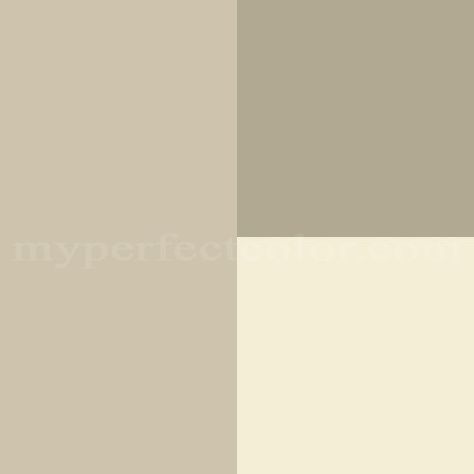 Benjamin Moore™ Color Combinations - Exterior 31 Scheme Created By Taupe Color Schemes, Taupe Color Palettes, Colour Combinations Interior, Gossamer Blue, Paint Palettes, Ochre Yellow, Paint Color Schemes, Neutral Paint Colors, Benjamin Moore Colors