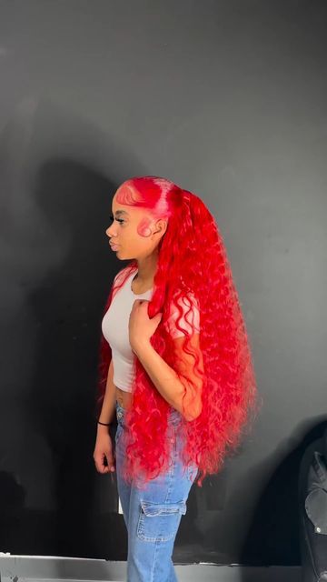 💯Raw Human Hair Vendor on Instagram: "Red or ginger half up half down?❤️🧡Follow @elfinhair_beauty for more inspiration~  🛒Choose your favorite bundles on our bio website 💸Use coupon code: “VV10” 🔥Free 24hrs worldwide shipping 🔥Pay later with PayPal Klarna . . . . . . . . #messybun #naturalhair #hairjourney #hairstyles #hairtutorials #explorepage #satisfyingvideos #blackgirlmagic #spacebuns #topbun #ponytail#highponytail #ponytailhair #hairextensions#rawhair #blackgirlhairstyles #easyhairstyles #melaninpoppin #curlyhairstyles #hairtransformation #softhair #arroganttae #topknot #tiktokviral #blackgirlsrock #curlyhair" Hair Vendor, Half Up Half Down, Half Up, Ginger, Bundles, Hairstyles, Hair, Red