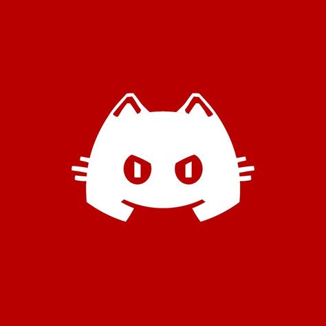 Red Profile Icon, Discord Logo Cute, Discord Red Pfp, Red Discord Logo, Discord Logo Aesthetic, Discord Widget, Red Pfp Discord, Discord Icon Logo, Discord Logo Pfp