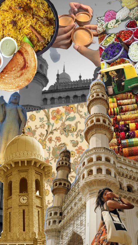 Hyderabad dump charminar, jumki, chai, tuktuk, Hyderabad dairies Charminar Aesthetic, Aesthetic Hyderabad, Hyderabad Aesthetic, Charminar Hyderabad, Indian Room, Indian Room Decor, Reel Ideas, State Board, Creative Instagram Photo Ideas