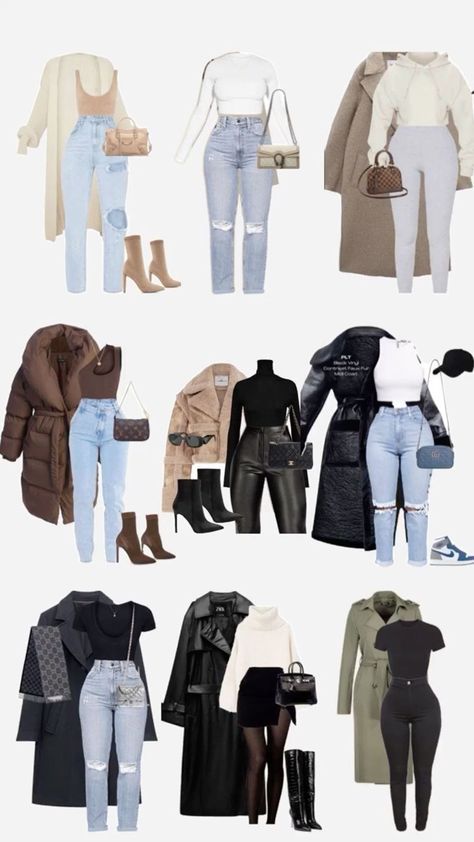 College Capsule Wardrobe, College Wardrobe, Capsule Wardrobe Casual, Mode Zara, Stylish Winter Outfits, Winter Fashion Outfits Casual, Clothes And Shoes, Looks Chic, Cute Everyday Outfits