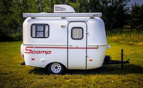 13' Economical & Light Weight Travel Trailers - Scamp Trailers Scamp Camper, Scamp Trailer, Lightweight Trailers, Small Camper Trailers, Small Camping Trailer, Lightweight Travel Trailers, Lite Travel Trailers, Small Travel Trailers, Tiny Trailers