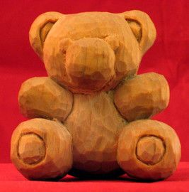 Chip Carving For Beginners, Chip Carving Patterns, Whittling Chip Cub Scouts, Wooden Bear Carving, Wood Carved Bear, Bear Carving, Chip Carving, Wooden Eggs, Shirt Quilt