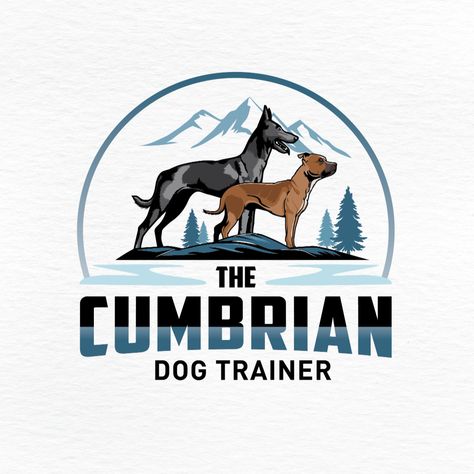 Designs | STRIKING LOGO NEEDED for a leading rural dog trainer in the UK | Logo design contest Dog Training Logo Design, Dog Trainer Logo, Uk Logo Design, Dog Training Logo, Dog Logos Ideas, Logo Academia, Kennel Logo, Dog Graphic Design, Travel Logos