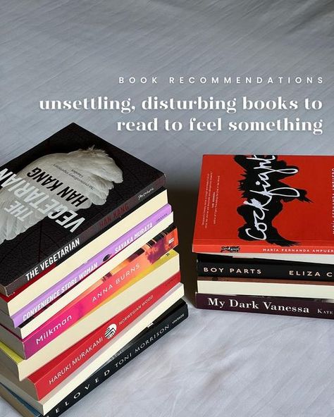 Disturbing Books To Read, Disturbing Books, Genre Of Books, Emotionally Intelligent, Scary Books, Reading Adventure, Recommended Books, About Books, Recommended Books To Read