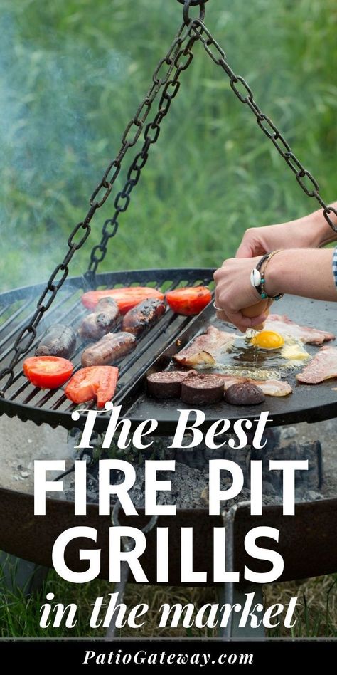 Fire Pit Grills | Outdoor Open Flame Grills | The Best Fire Pit Grills | Cooking Outside | Open Flame Cooking | Cast Iron Grills | Fire Pit Skillets | #cooking #outdoors #camping #grills #BBQ Grill Over Fire Pit, Fire Pit Bbq Ideas, Cooking Fire Pit Ideas, Open Fire Grill Ideas, Open Fire Cooking Equipment, Cooking Over Open Fire, Fire Cooking Pit, Over Fire Cooking, Live Fire Cooking