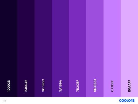 Purple Tones Colour Palettes, Mulberry Color Palette, Purple Room Decor Ideas, Purple Hex, Purple Color Code, Purple Colour Shades, Lavender Color Palette, Purple Room Decor, Purple Room