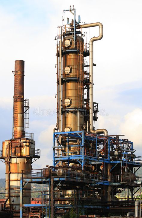 Chemical industry. Refining oil in a distillation installation as a part of a ch , #SPONSORED, #Refining, #oil, #Chemical, #industry, #distillation #ad Logos, Dieselpunk, Scale Model Architecture, Amazon Account, Personal Investigation, Refined Oil, Diesel Punk, Oil Refinery, Graphic Arts Illustration