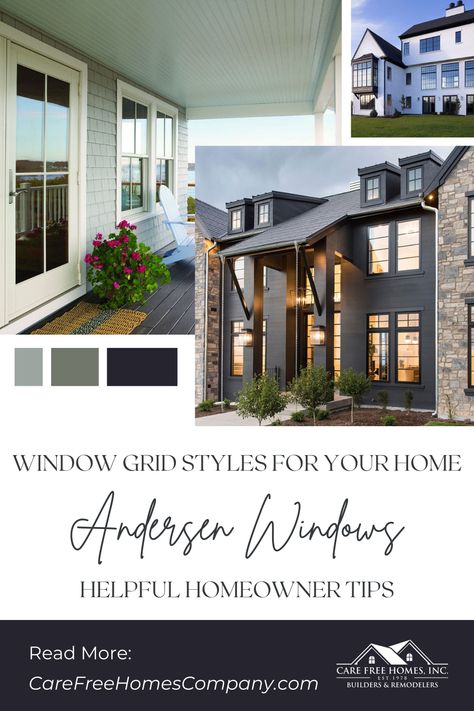 Andersen Window Grid Styles for Your New England Home Window Grids Styles, Window Quotes, Anderson Windows, Window Grids, Window Manufacturers, Pella Windows, Andersen Windows, Cape Cod Ma, Window Projects