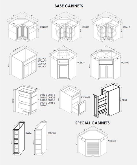 Cabinet Sizes – ProSelect Design Kitchen Cabinet Sizes Chart, Kitchen Cabinets Sizes Layout, Kitchen Details Drawing Cabinets, Kitchen Cabinets Size, Kitchen Design Measurements, Kitchen Cabinet Dimensions Standard, Kitchen Cabinets Dimensions, Standard Kitchen Cabinet Sizes, Kitchen Cabinets Measurements