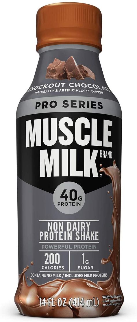 Muscle Milk Smoothie, Protein Shake Drinks, 40g Protein, Muscle Milk, Milk Brands, Protein Coffee, Milk Packaging, Drinks Packaging Design, Nutrition Drinks