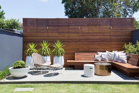 New Zealand's hottest outdoor design trends Concrete Deck Ideas, Deck Ideas New Zealand, Sunken Patio, Concrete Deck, Modern Patio Design, Diy Deck, Backyard Inspo, Modern Patio, Deck Ideas