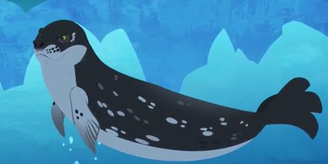 Leopard Seal/Hydrurga Leptonyx Leopard Seal, Elephant Seal, Wild Kratts, Kingdom Animalia, Art Fish, Save The Elephants, Animated Animals, Killer Whale, The Leopard