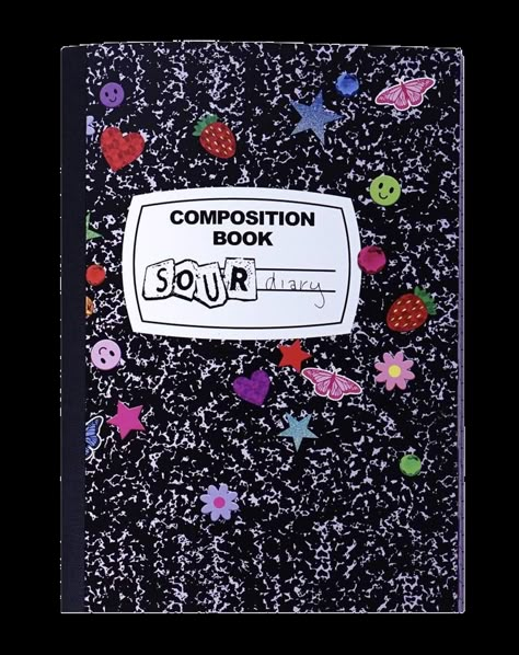 Sour Journal, Dairy Book, Olivia Rodrigo Merch, Anniversary Journal, Sour Olivia Rodrigo, Olivia Rodrigo Sour, Music Journal, White Mermaid, Diary Book