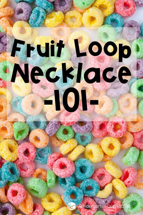 Cereal necklaces are kind of a right of passage as a child. My class loves them, and we make them on the 100th day of school celebration. I have battled with these necklaces before (fraying string, fruit loops everywhere, regretting the decision) so here are some tips I have learned along the way to make these necklaces EASY! #100thdayofschool #kindergarten #kindergartenteacher #tipsandtricks Snowflake Art Project, Fruit Art Kids, Early Childhood Education Resources, 100 Day Of School Project, Pocket Chart Activities, Literacy Activities Kindergarten, Fruit Cereal, Snowflakes Art, Circle Time Activities