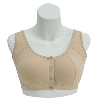 AmyBreastCare: A simple multi-functional mastectomy women bra for... Post Mastectomy Clothing, Mastectomy Clothing, Mastectomy Bras, Vest Design, Front Closure Bra, Mastectomy Bra, Cotton Lingerie, Women Bra, Cotton Bras