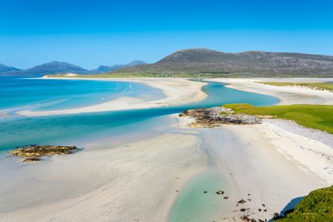 Scottish beach crowned best in UK by Tripadvisor thanks to stunning white sands and azure blue sea Weymouth Beach, Nissi Beach, Varadero Beach, Uk Beach, Virgin Islands National Park, Life Is A Beach, Scottish Beach, Grace Bay Beach, White Sand Beaches