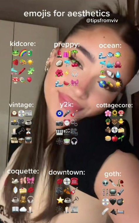 emojis Emojis For Aesthetics, Rain Aesthetic Emoji Combo, Sloane Core Aesthetic, Emoji Combinations Baddie, Aesthic Emoji Combos, Music Emoji Aesthetic, Downtown Emojis Combo, Emoji Combos For Contacts, Star Girl Emojis Combo