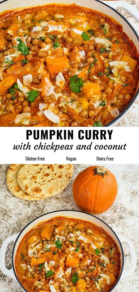 Pumpkin Curry Recipe - The Delicious Crescent Healthy Pumpkin Curry, Pumpkin Cauliflower Curry, Vegan Pumpkin Curry, Pumpkin Curry Vegan, Vegan Pumpkin Soup With Canned Pumpkin, Easy Pumpkin Curry, Butternut Squash Coconut Curry, Red Lentil Pumpkin Curry, Red Bean Curry Recipe